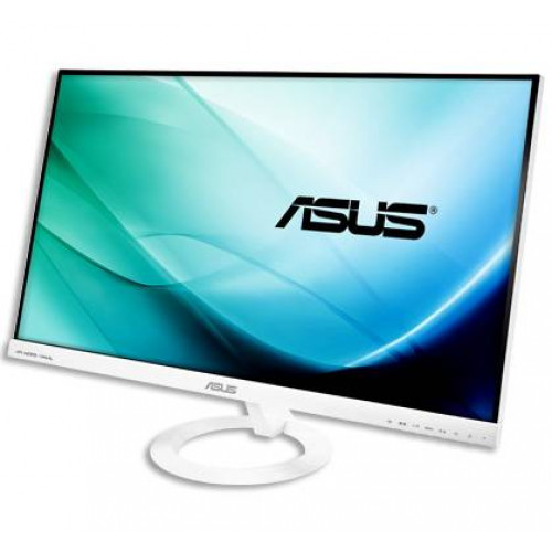 МОНИТОР 27" ASUS VX279H-W white (AH-IPS, LED, LCD, Wide, 1920x1080 , 5 ms GTG , 178°/178°, 250 cd/m, 80`000`000`:1,  +HDMIx 2, +MM, +DP)